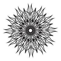 mandala isolated element of ornamental  pattern background design vector