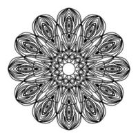 mandala isolated element of ornamental  pattern background design vector