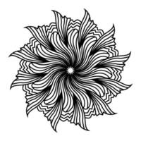 mandala isolated element of ornamental  pattern background design vector