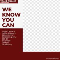 Sport heath feed design social media post template vector