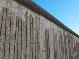 ruinas del muro de berlín foto