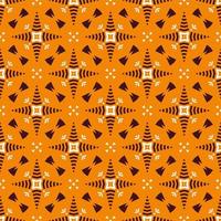 Seamless abstract shape ornament. Pattern modern design vector