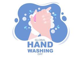 Washing Hands For Prevent Covid 19 Vector