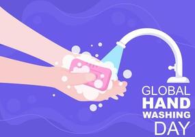 Washing Hands For Prevent Covid 19 Vector