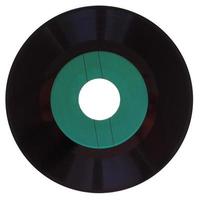 Vinyl record isolated photo