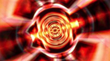 seamless 3D background animation red gold light graphic swirl tunnel video