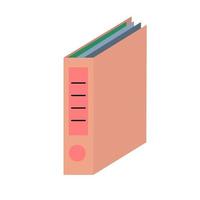 Folder with documents vector