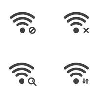 señal wi-fi ilustración diseño vector