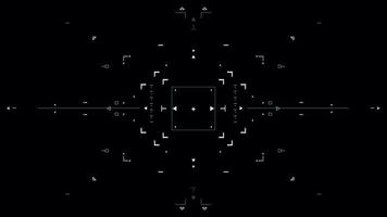 élément d'analyse aérienne de mouvement. interface utilisateur. aérospatial video