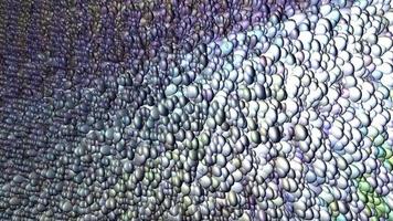 Fondo de textura abstracta fondo iridiscente con formas video