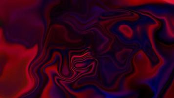 Fondo líquido rojo con textura abstracta video