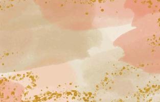 Luxury Watercolor Beige Background vector