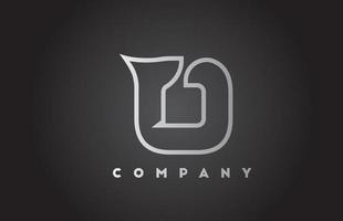 Alphabet letter logo icon for business and company. Creative template vector