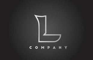 Alphabet letter logo icon for business and company. Creative template vector