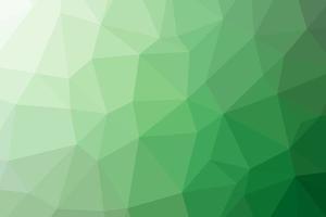 Abstract green low poly background texture vector