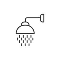 bath isolated vector icon
