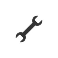 wrench tool isolated vector icon