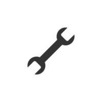 wrench tool isolated vector icon