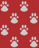 Knitted color squares seamless pattern vector illustration