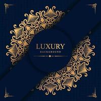luxury ornamental mandala design background vector