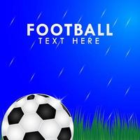 Football Design For Background Advertising vector