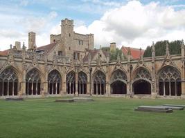 Cathedral in Canterbury, UK photo