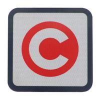 London congestion charge sign photo