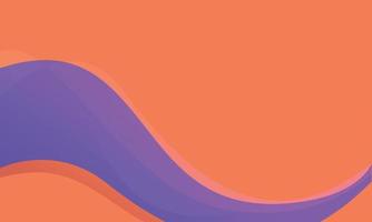 Simple abstract orange and purple background vector