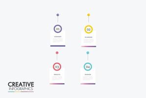 Business Infographics  Elements Design.  Can be used for web design. vector