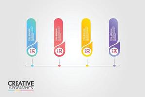 Business Infographics  Elements Design.  Can be used for web design. vector