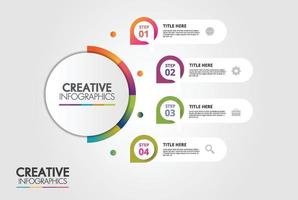 Business Infographics  Elements Design.  Can be used for web design. vector