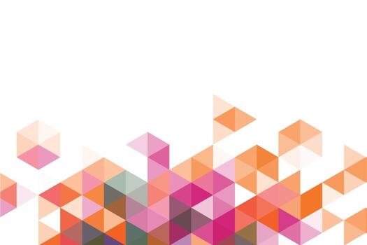 fondo triangular abstracto vector