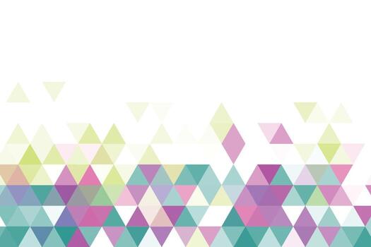 Abstract triangle background vector