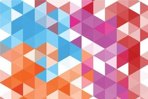 Abstract triangle background vector