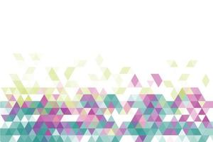 Abstract triangle background vector