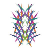 Abstraction brush background vector
