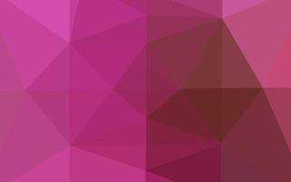 Light Pink vector low poly texture.