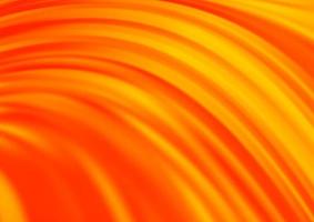 Light Orange vector pattern with bubble shapes.