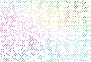 Light Multicolor, Rainbow vector texture with disks.