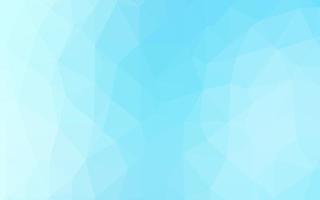 Light BLUE vector polygonal pattern.