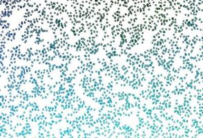 Light Blue, Green vector cover with spots.