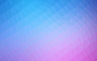 Light Pink, Blue vector abstract mosaic backdrop.