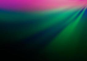 Dark Multicolor, Rainbow vector glossy abstract background.