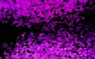 Dark Purple vector layout with lines, triangles.