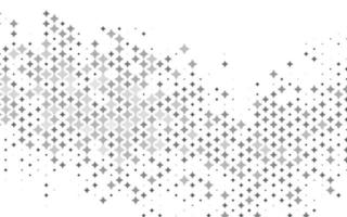 Light Silver, Gray vector layout with bright stars.