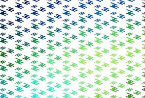 Light Green vector backdrop with long lines.