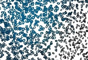 Dark BLUE vector backdrop with dots.