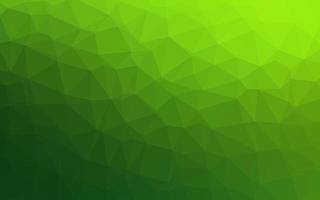 Light Green vector shining triangular template.