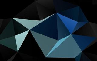 Dark BLUE vector blurry triangle texture.