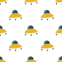 Seamless Outer space pattern. Can be used for creative projects vector